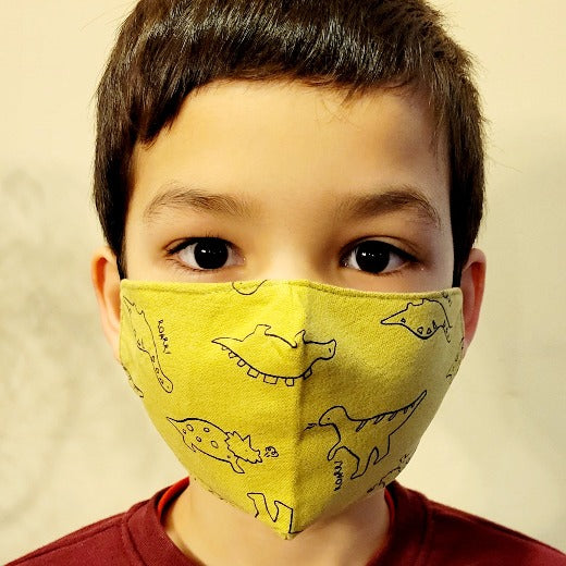 Kids Face Mask 100% Cotton Easy Breathing - Cloth and Things