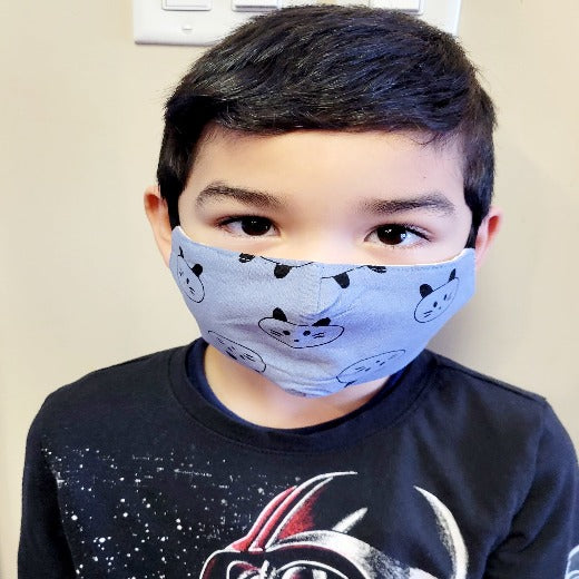 Kids Face Mask 100% Cotton Easy Breathing - Cloth and Things