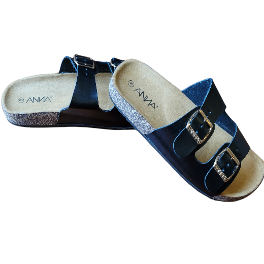 Double Adjustable Strap Sandals - Cloth and Things