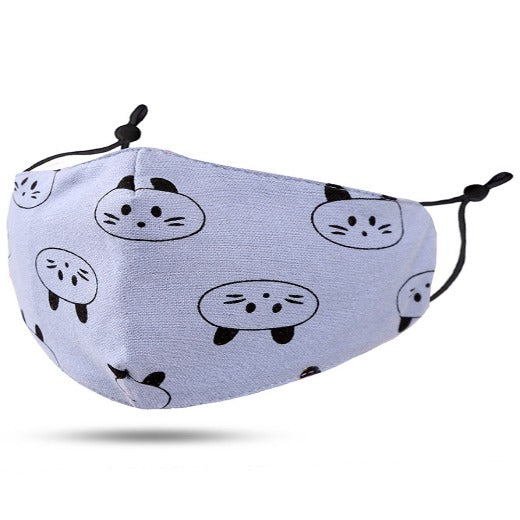 Kids Face Mask 100% Cotton Easy Breathing - Cloth and Things